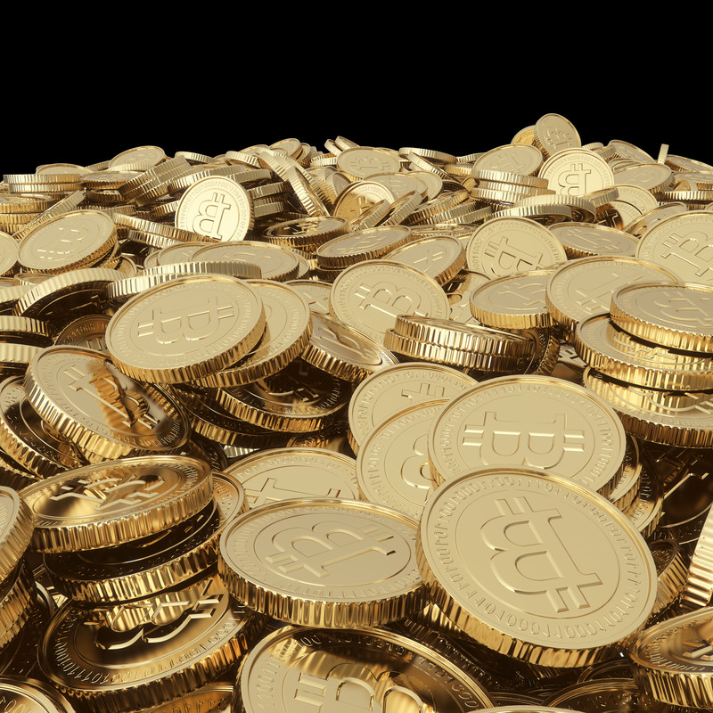 Physical Bitcoins? © Can Stock Photo / 123dartist