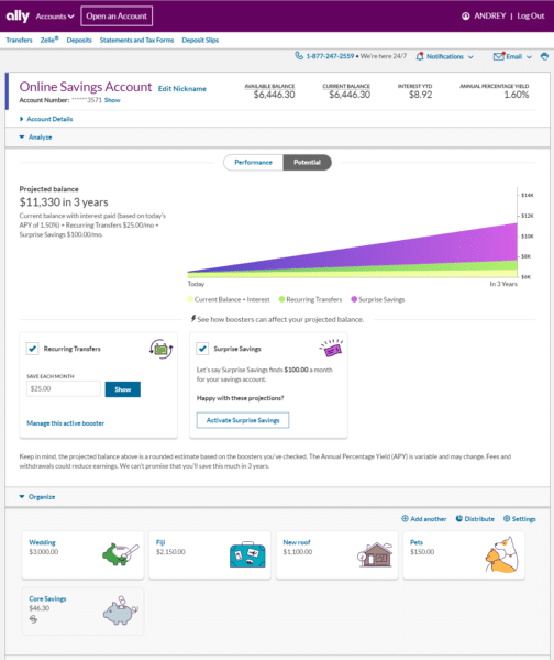 Buckets and Boosters Ally automates saving Bank Automation News