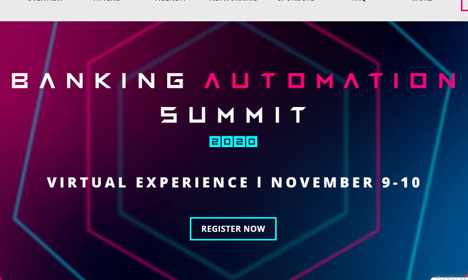 Banking Automation Summit 2020