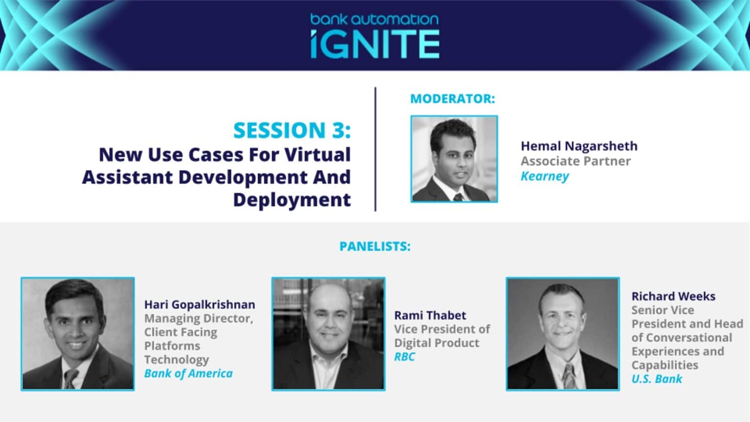 New Use Cases for Virtual Assistan Development and Deployment Bank