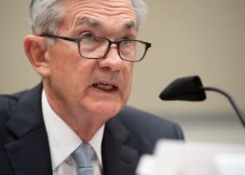 Jerome Powell, chairman of the U.S. Federal Reserve, speaks during a House Select Subcommittee On Coronavirus Crisis hearing in Washington, D.C., U.S., on Tuesday, June 22, 2021.  Photographer: Saul Loeb/AFP/Getty Images