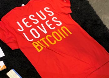 T-shirt spotted as a vendor give-away  at Money 20/20