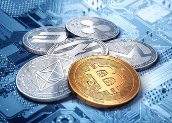 Cryptocurrencies on motherboard