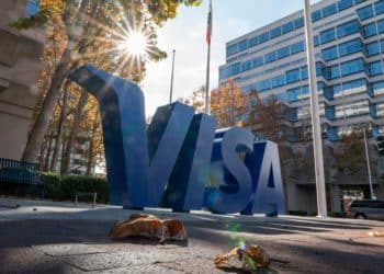 Visa headquarters in California.