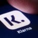 The logo of Swedish payment provider Klarna is shown on the display of a smartphone on April 22, 2020 in Berlin, Germany. Photographer: Thomas Trutschel/Photothek
