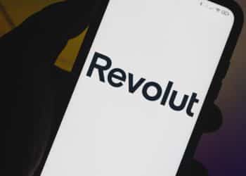 In this photo illustration a Revolut logo seen displayed on a smartphone.  Photographer: Rafael Henrique/SOPA Images/LightRocket/Getty Images