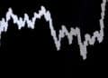 A data graph tracks the movement of stocks on the stock exchange in Germany. Photographer: Bloomberg Creative Photos/Bloomberg Creative Collection