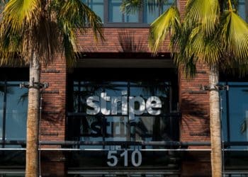 Stripe Inc. headquarters in San Francisco, California, U.S., on Thursday, Dec. 3, 2020. Stripe will team up with some of the world's largest banks to offer checking accounts to businesses that sell their wares on e-commerce platforms such as Shopify Inc.