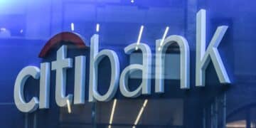 A Citibank sign in New York