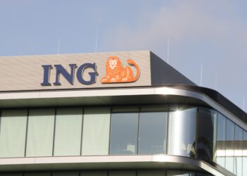 Signage for ING Groep NV at the bank's Cedar campus headquarters at Cumulus Park in Amsterdam, Netherlands, on Wednesday, Feb. 2, 2022. Societe Generale SA has entered into exclusive negotiations with ING to attract its French retail banking customers, as the Dutch lender exits the market. Photographer: Peter Boer/Bloomberg