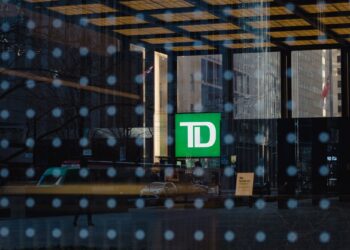 The Toronto-Dominion bank headquarters in Toronto. Photographer: Chloe Ellingson/Bloomberg
